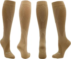 Compression Socks for Nurses - Women & Men - 20-30mmHg Graduated Compression, Zero-Toe Compression, For Medical Staff, Nursing, Athletic Support Such As Running, Cycling, Hiking - 1 Pair