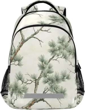 Coniferous Pine Backpack for Boys Girls Kids Elementary Bookbag School Bag Students Daypack Travel Rucksack