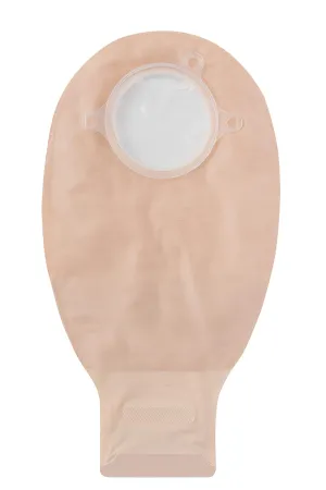 ConvaTec 416416 Natura 12" Drainable Pouch, 1 Sided Comfort Panel, Tail Closure, Filter, Transparent, 1-3/4" Flange, Pack of 10