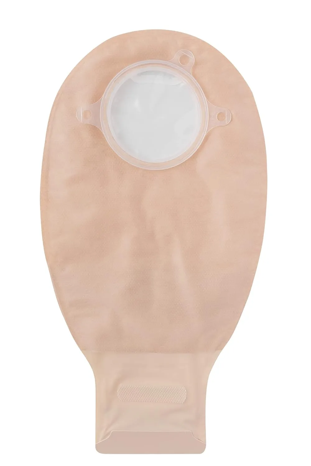 ConvaTec 416416 Natura 12" Drainable Pouch, 1 Sided Comfort Panel, Tail Closure, Filter, Transparent, 1-3/4" Flange, Pack of 10