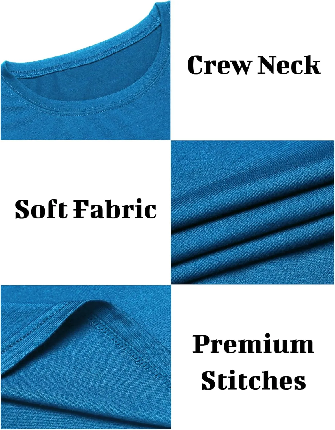 COOFANDY Men's 3 Pack Workout Tank Tops Gym Muscle Tee Bodybuilding Fitness Sleeveless T Shirts