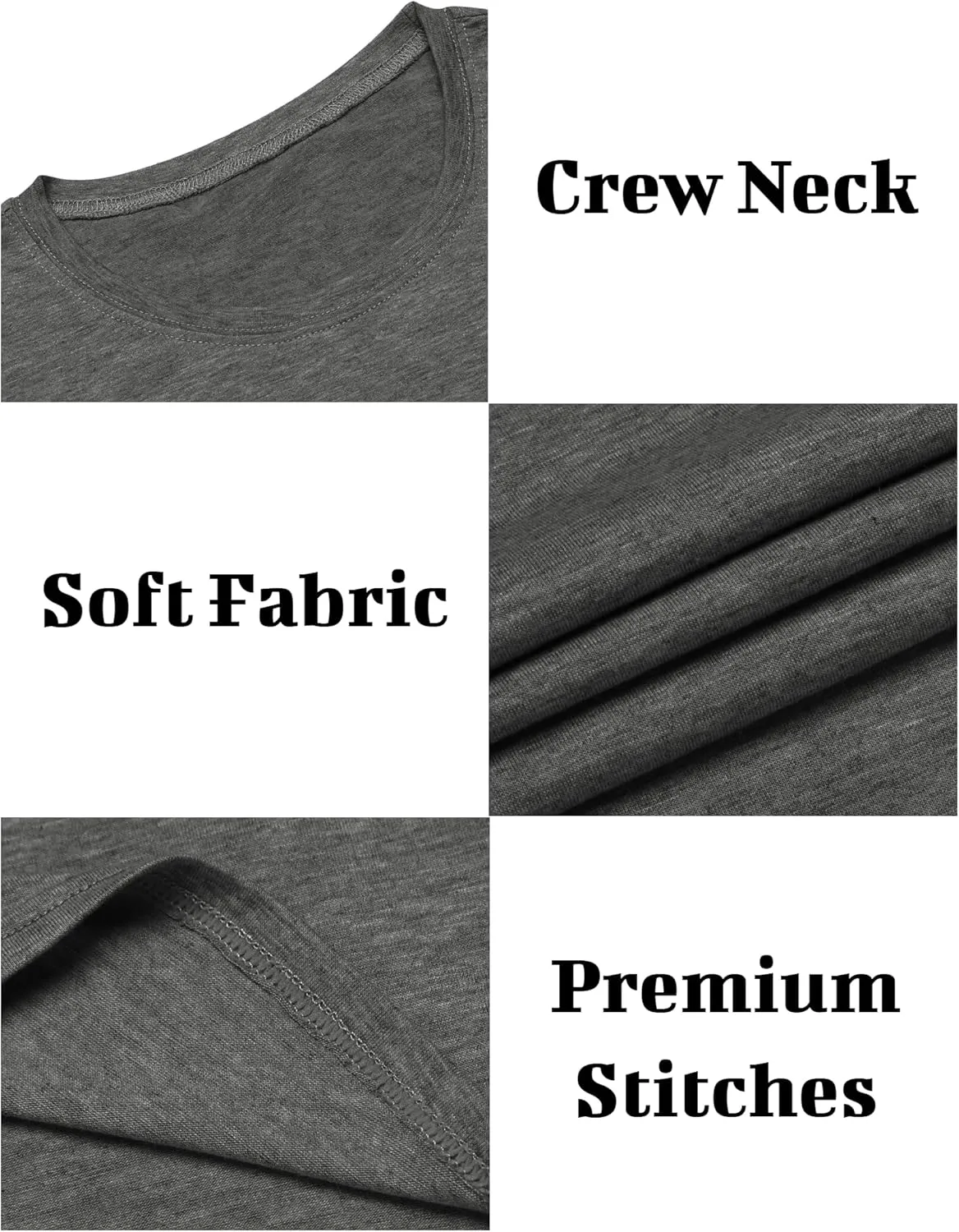 COOFANDY Men's 3 Pack Workout Tank Tops Gym Muscle Tee Bodybuilding Fitness Sleeveless T Shirts