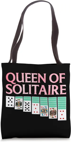 Cool Solitaire Art For Women Girl Solitaire Player Solitaire Tote Bag