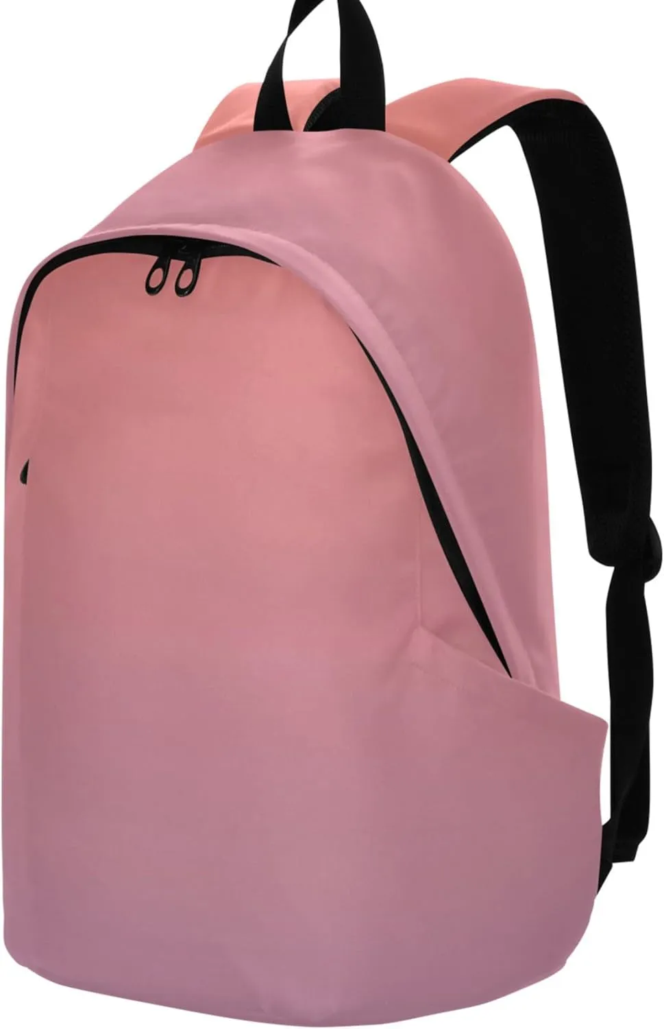 Coral Pink Opera Mauve Gradient Cute Backpacks for Women Casual Cool School Bookbag for Teen Girls