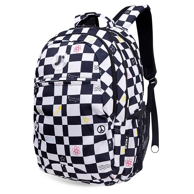 Cornelia Laptop Backpack in Icon Checkers