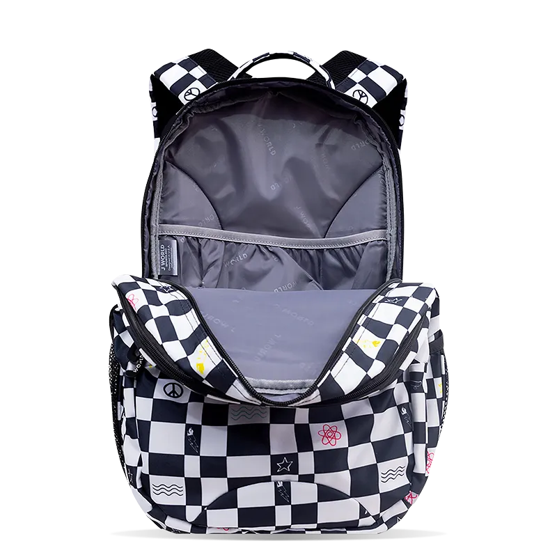 Cornelia Laptop Backpack in Icon Checkers