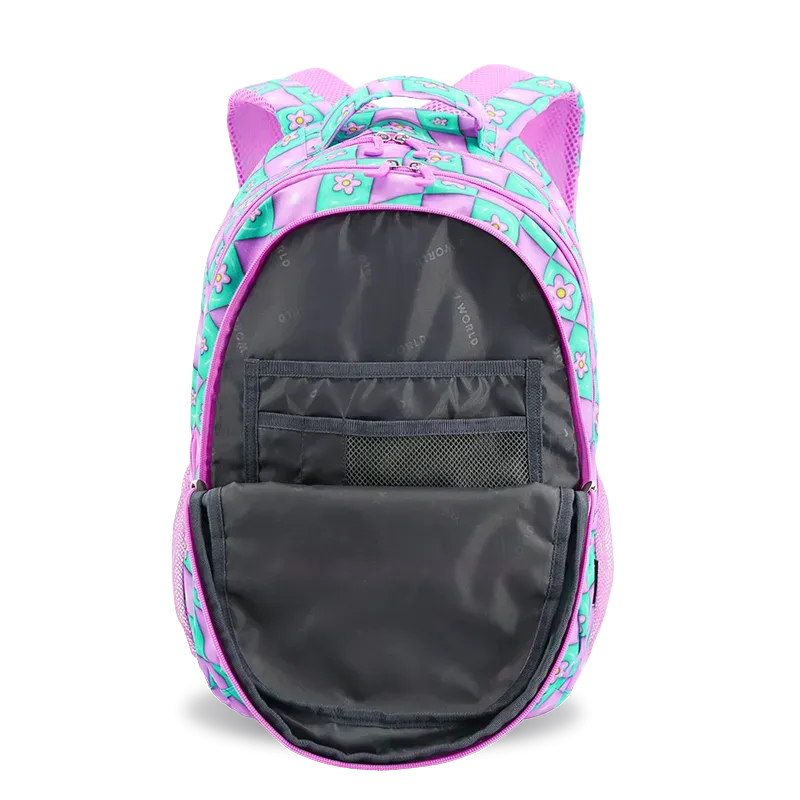 Cornelia Laptop Backpack in Puffy Flower