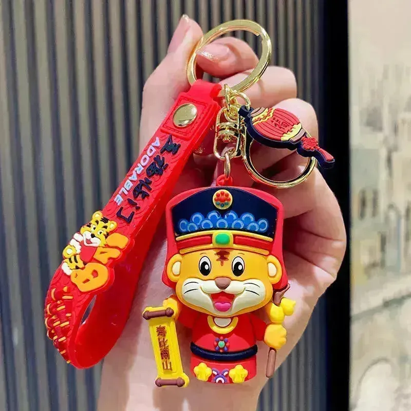 Creative Animal Tang Suit 3D Keychain