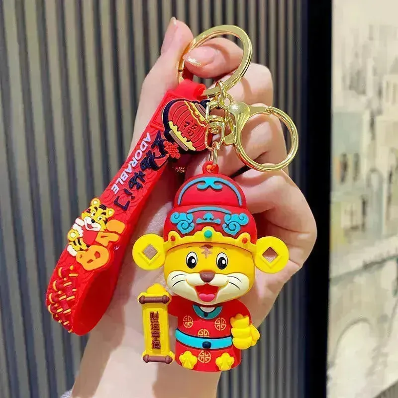 Creative Animal Tang Suit 3D Keychain