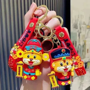 Creative Animal Tang Suit 3D Keychain