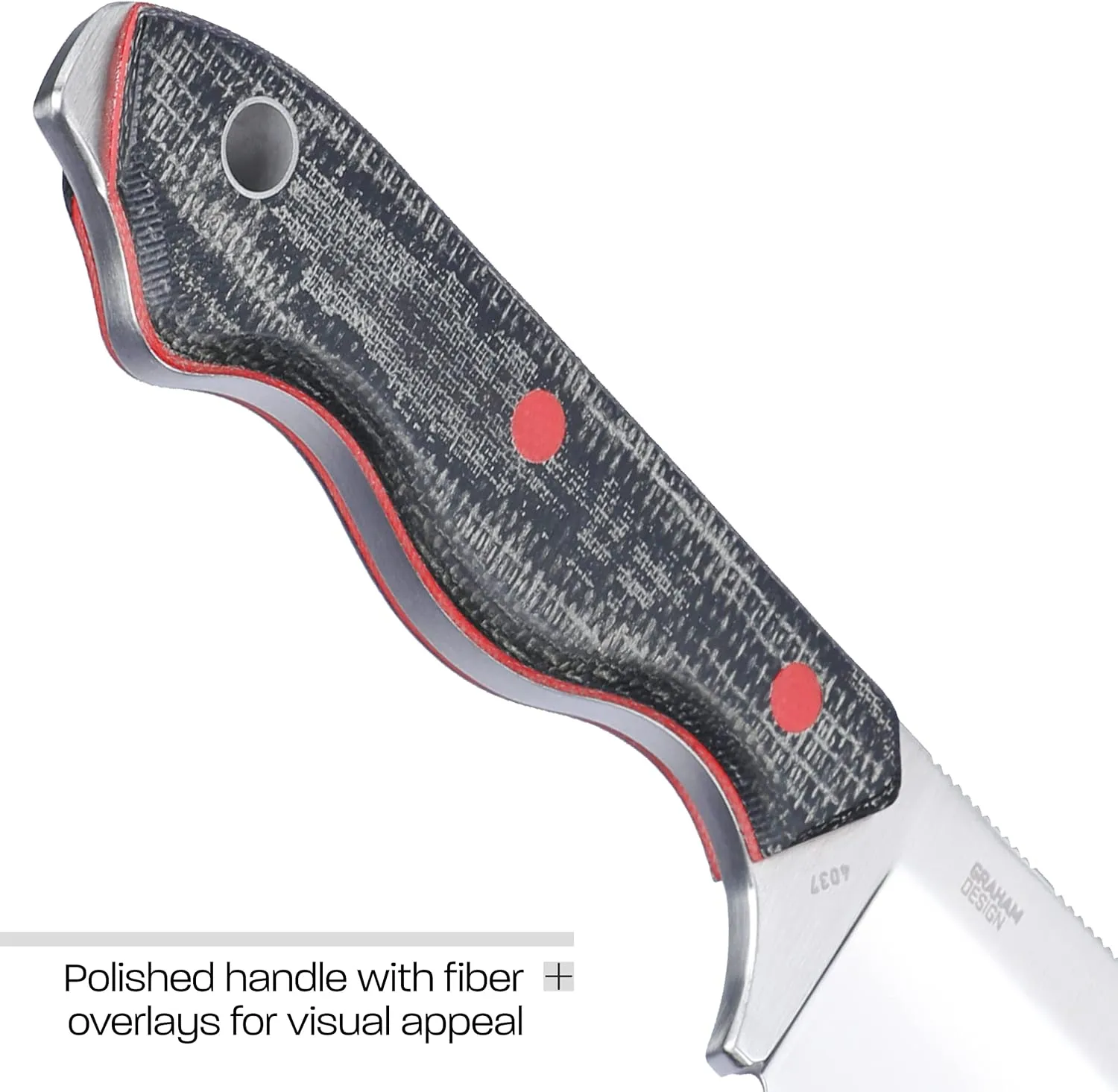 CRKT Razel Fixed Blade Knife: Everyday Carry Plain Edge, D2 Blade Steel, Resin Infused Fiber Handle w/Pocket Carry Sheath 4037,Silver/Black