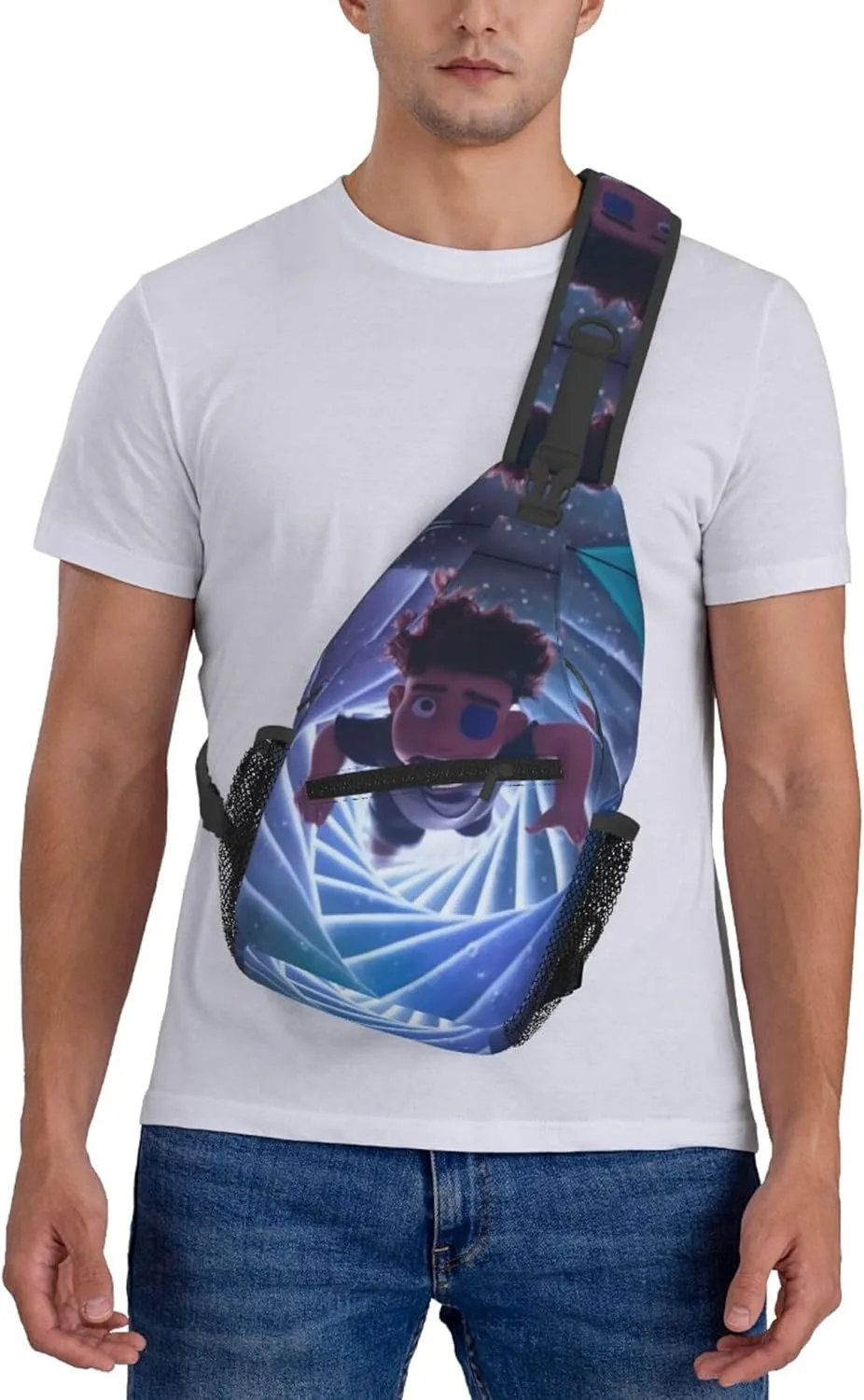 Cross Chest Bag Diagonally Sling Backpack Casual Elio...the wrong number Crossbody Shoulder Bag Travel Hiking Daypack Shoulder Bag pack Men Women Gifts
