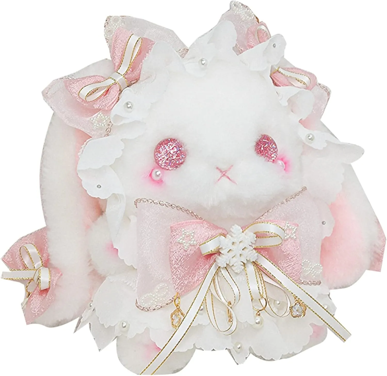 Crossbody bag cartoon Plush Rabbit girls wallets Easter Gift One Shoulder Lolita Rabbit Women Kids Bag Lovely Fluffy purse