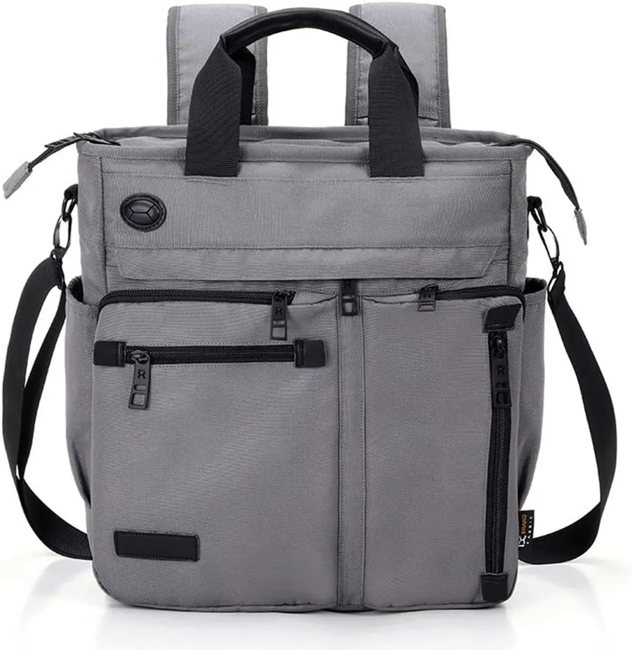Crossbody Messenger Bag, Multifunctional Shoulder Bag, Laptop Bag for Men and Women