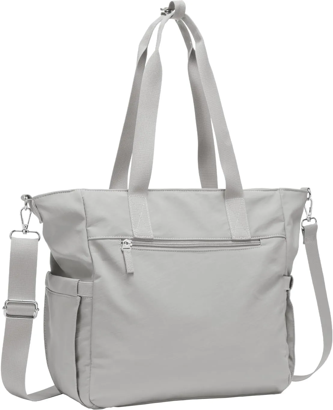 Crossbody Tote Bag for Women Medium Size Travel Tote Bags for Work with Zipper Shoulder Bag with Compartments