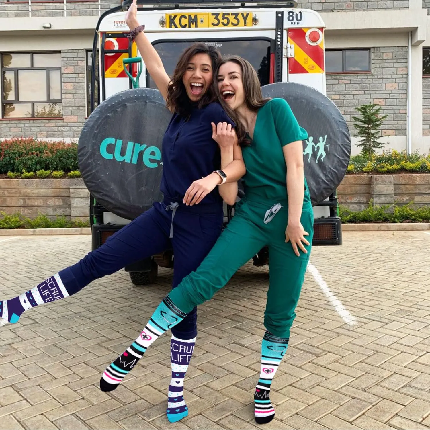 CTHH 5/7 Pairs Compression Socks for Women & Men Circulation - Compression Stockings for Support Running Athletics Nursing Travel