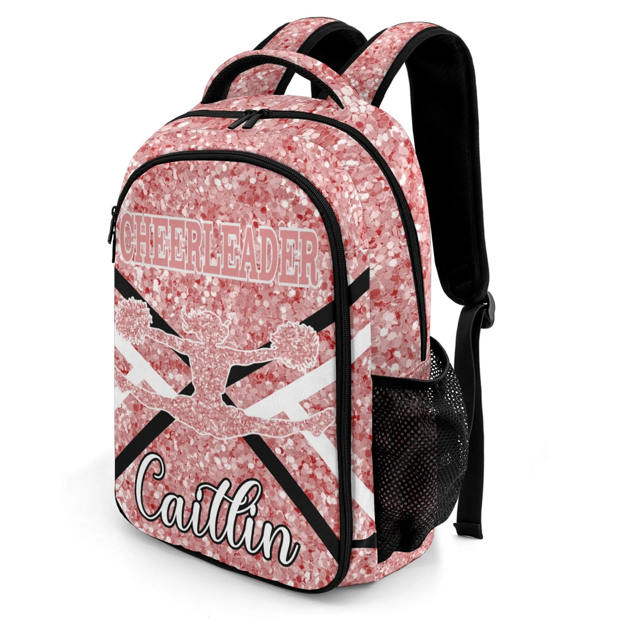 Custom Cheerleader Cheer Backpack Personalized with Name for Men Women Shoulder Bag Laptop Bag Bookbag