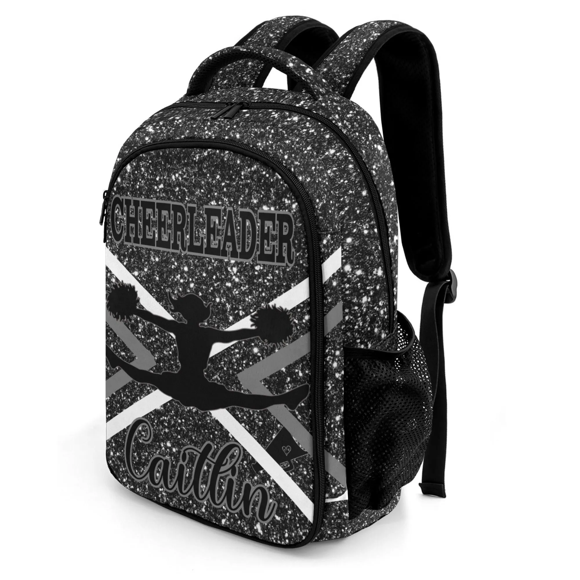 Custom Cheerleader Cheer Backpack Personalized with Name for Men Women Shoulder Bag Laptop Bag Bookbag