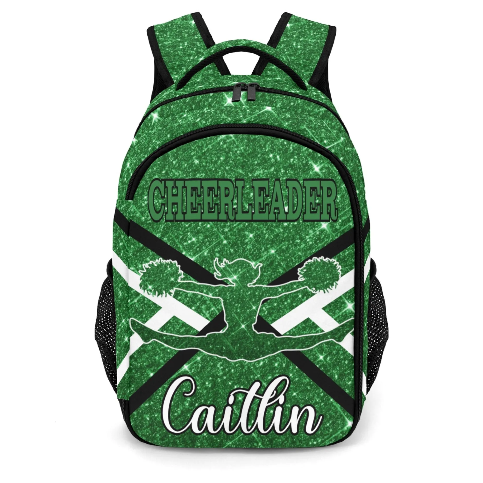 Custom Cheerleader Cheer Backpack Personalized with Name for Men Women Shoulder Bag Laptop Bag Bookbag