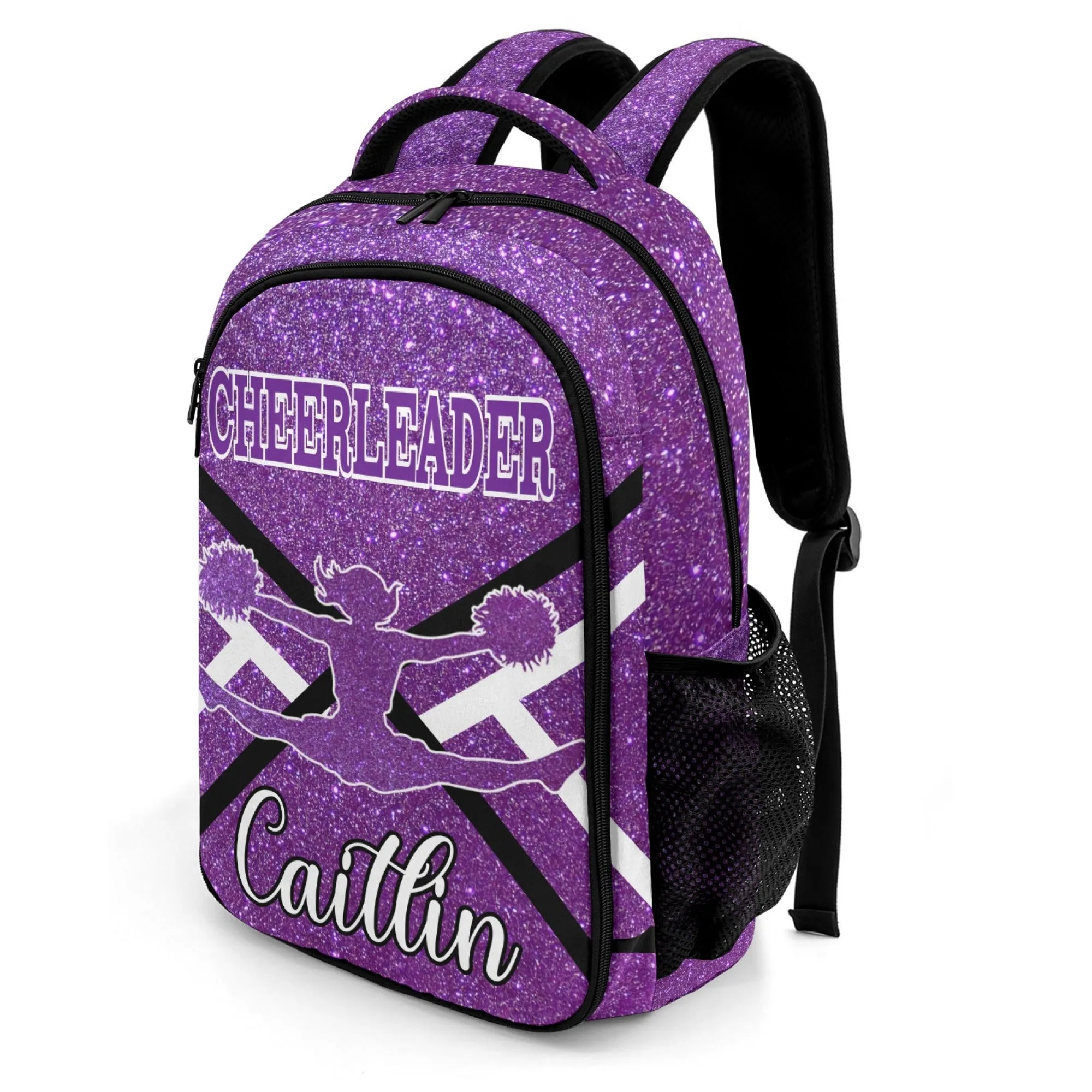 Custom Cheerleader Cheer Backpack Personalized with Name for Men Women Shoulder Bag Laptop Bag Bookbag