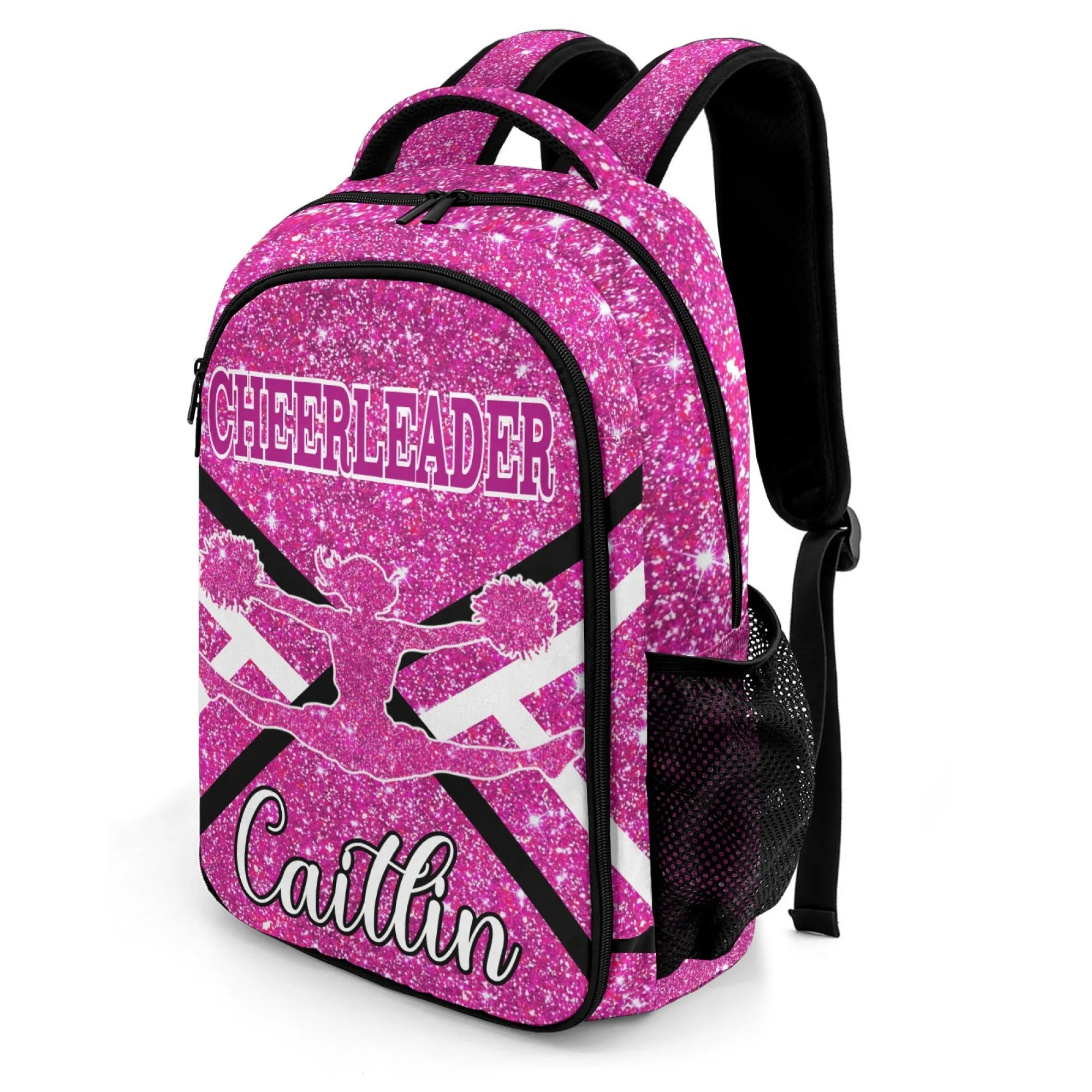 Custom Cheerleader Cheer Backpack Personalized with Name for Men Women Shoulder Bag Laptop Bag Bookbag