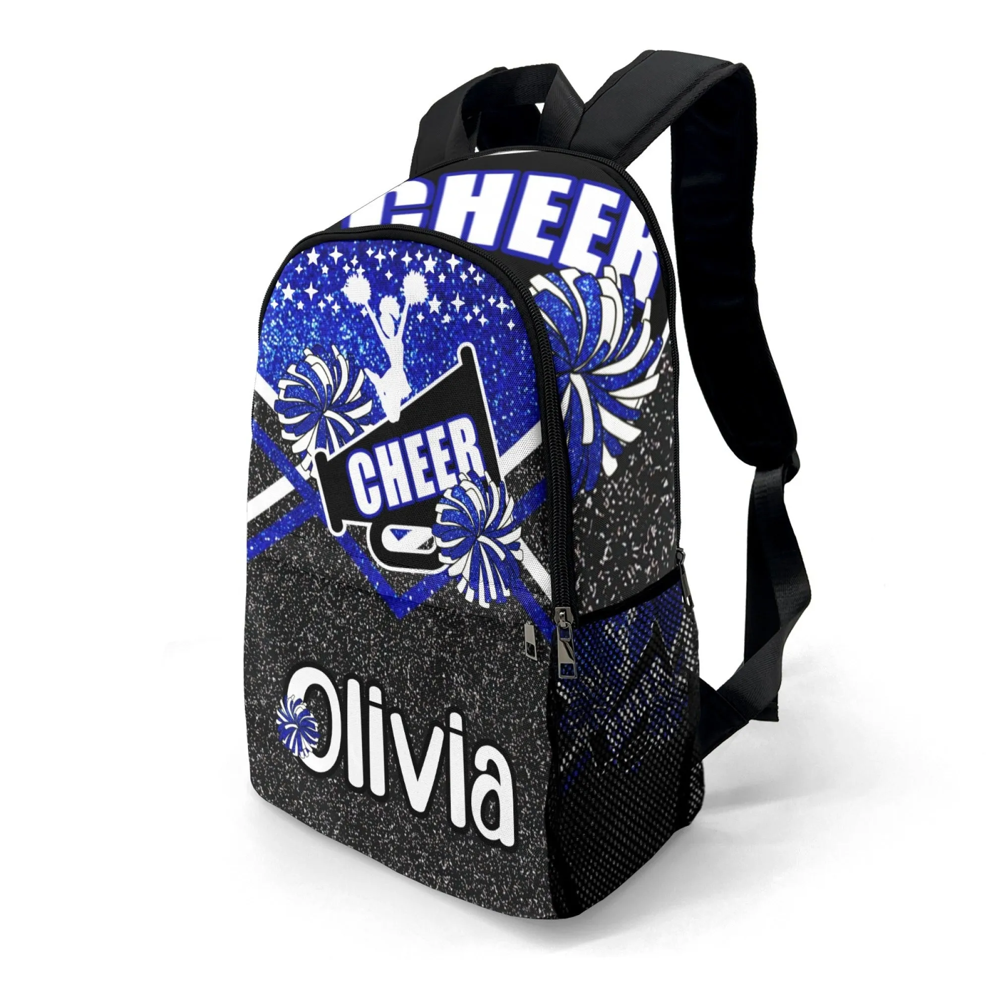 Custom Children's Backpack Student Cheerleader Backpacks Name Personalized for Man and Girl