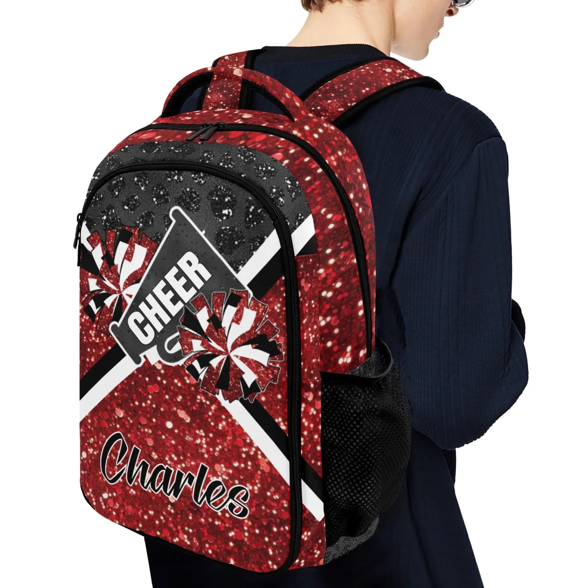 Custom Fashion Backpack Leisure Cheer Name Backpacks for Man and Women Gifts