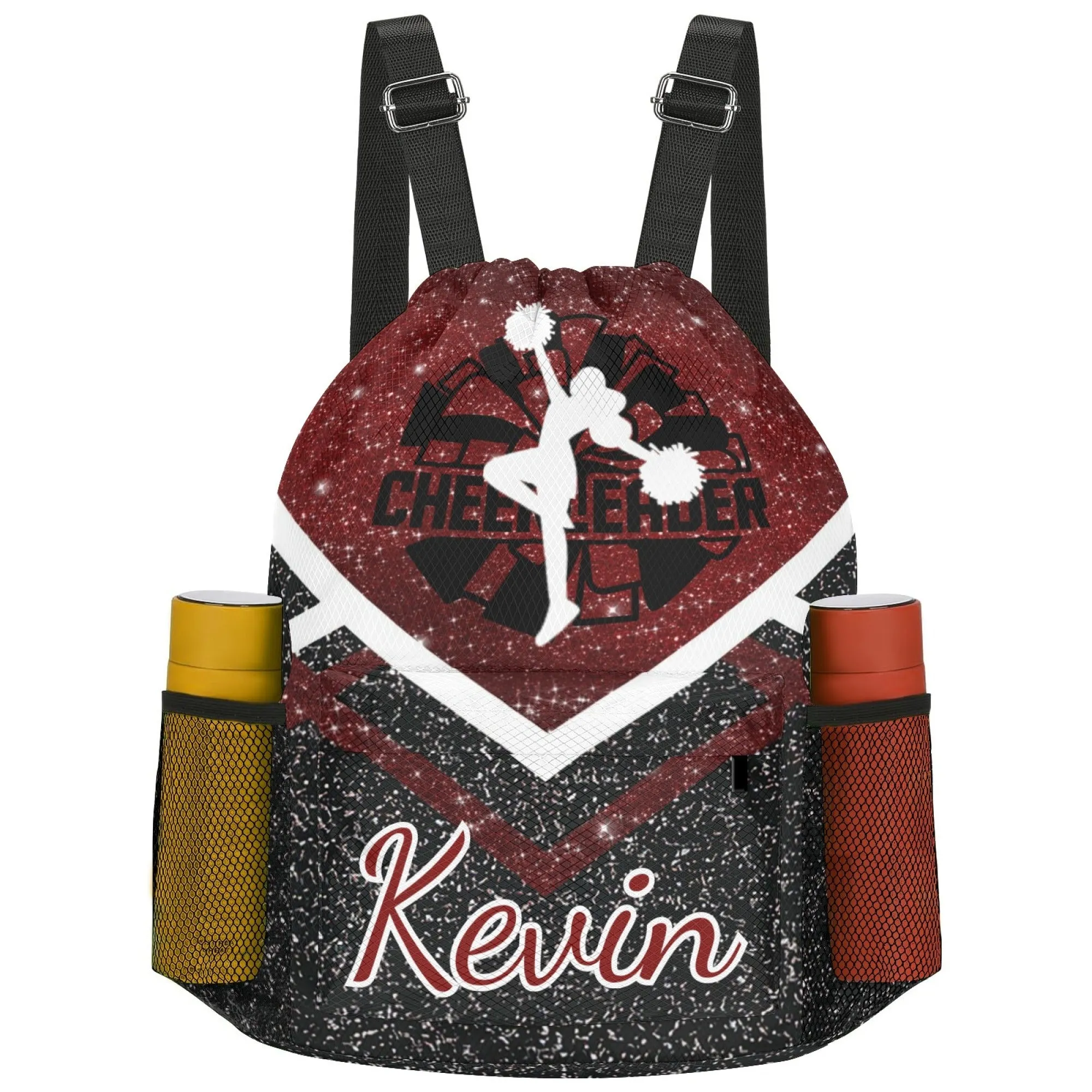Custom Name Cheerleader Leisure Fashion Drawstring Backpack