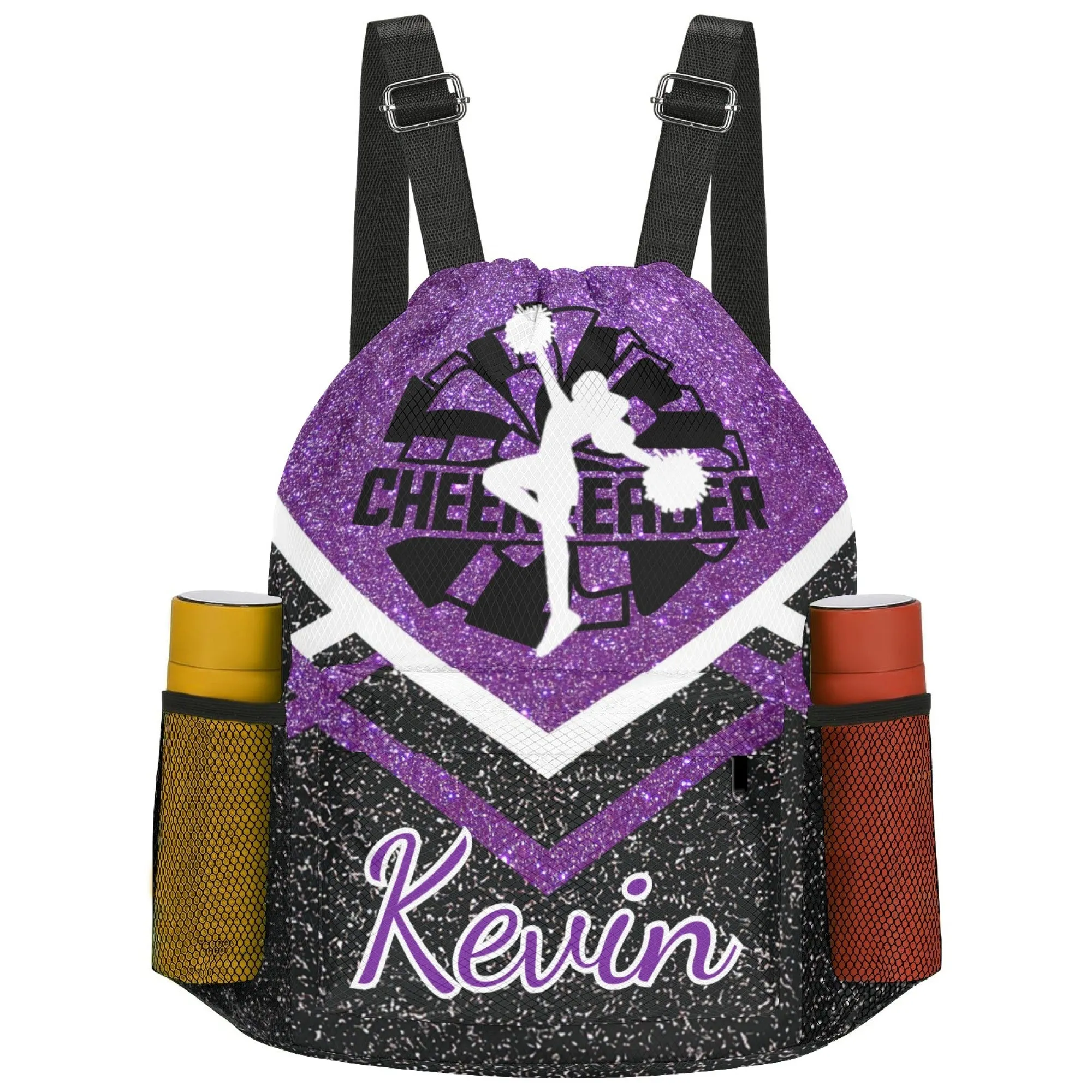 Custom Name Cheerleader Leisure Fashion Drawstring Backpack