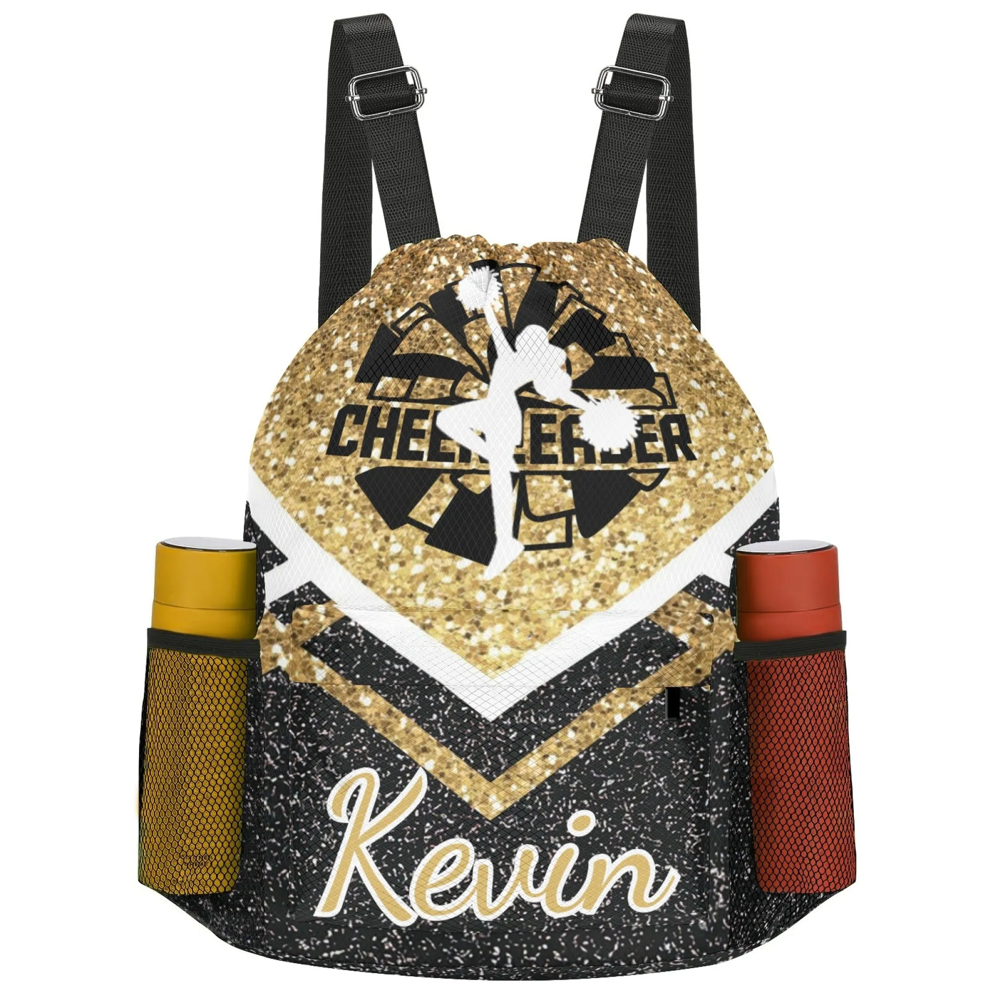 Custom Name Cheerleader Leisure Fashion Drawstring Backpack