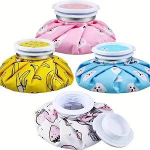Cute Cartoon Cold and Hot Compress Bag: Reusable Household Water-Filled Ice Packs