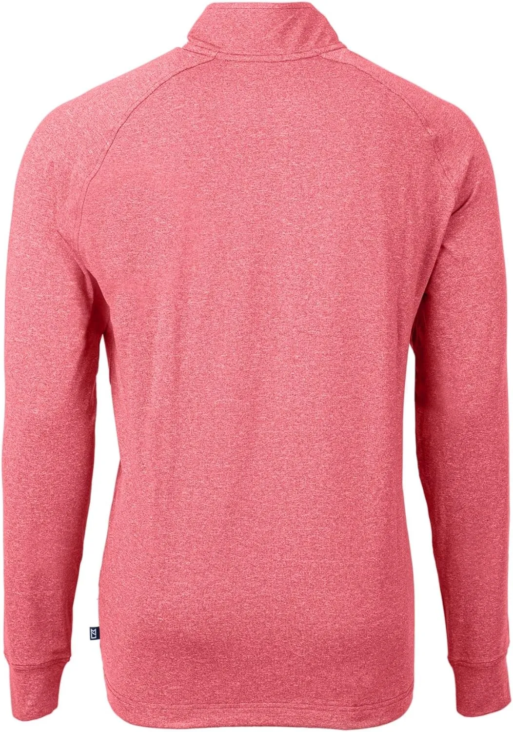 Cutter & Buck Adapt Eco Knit Heather Mens Quarter Zip Pullover