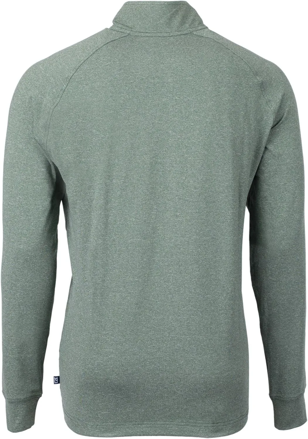 Cutter & Buck Adapt Eco Knit Heather Mens Quarter Zip Pullover