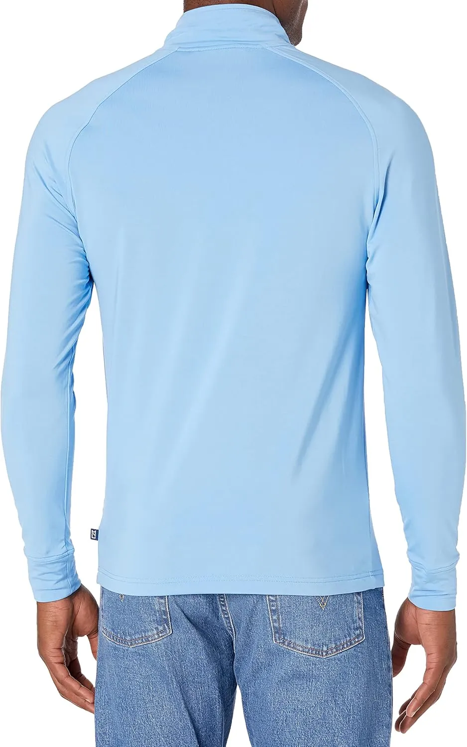 Cutter & Buck Adapt Eco Knit Stretch Recycled Mens Quarter Zip Pullover