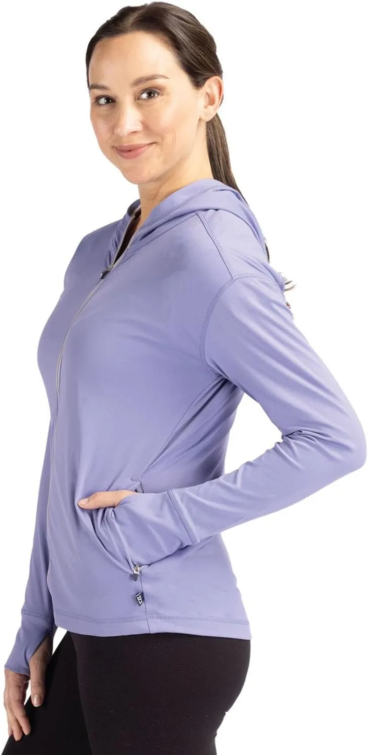 Cutter & Buck Daybreak Eco Recycled Womens Full Zip Hoodie