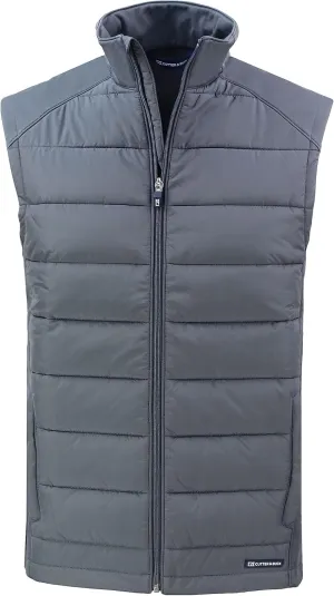 Cutter & Buck Evoke Hybrid Eco Softshell Recycled Mens Full Zip Vest