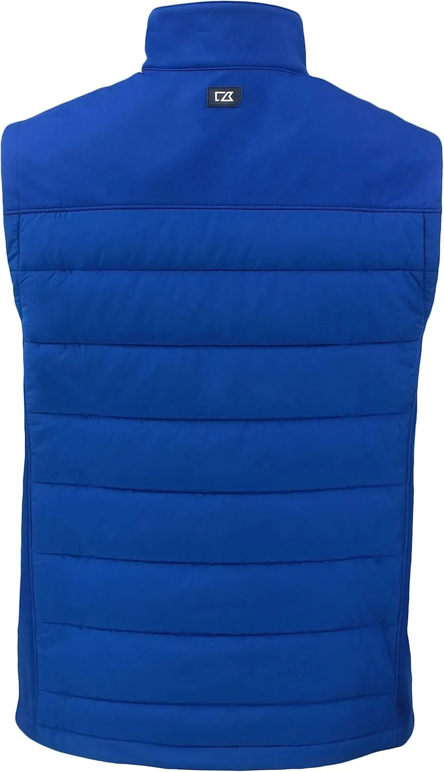 Cutter & Buck Evoke Hybrid Eco Softshell Recycled Mens Full Zip Vest