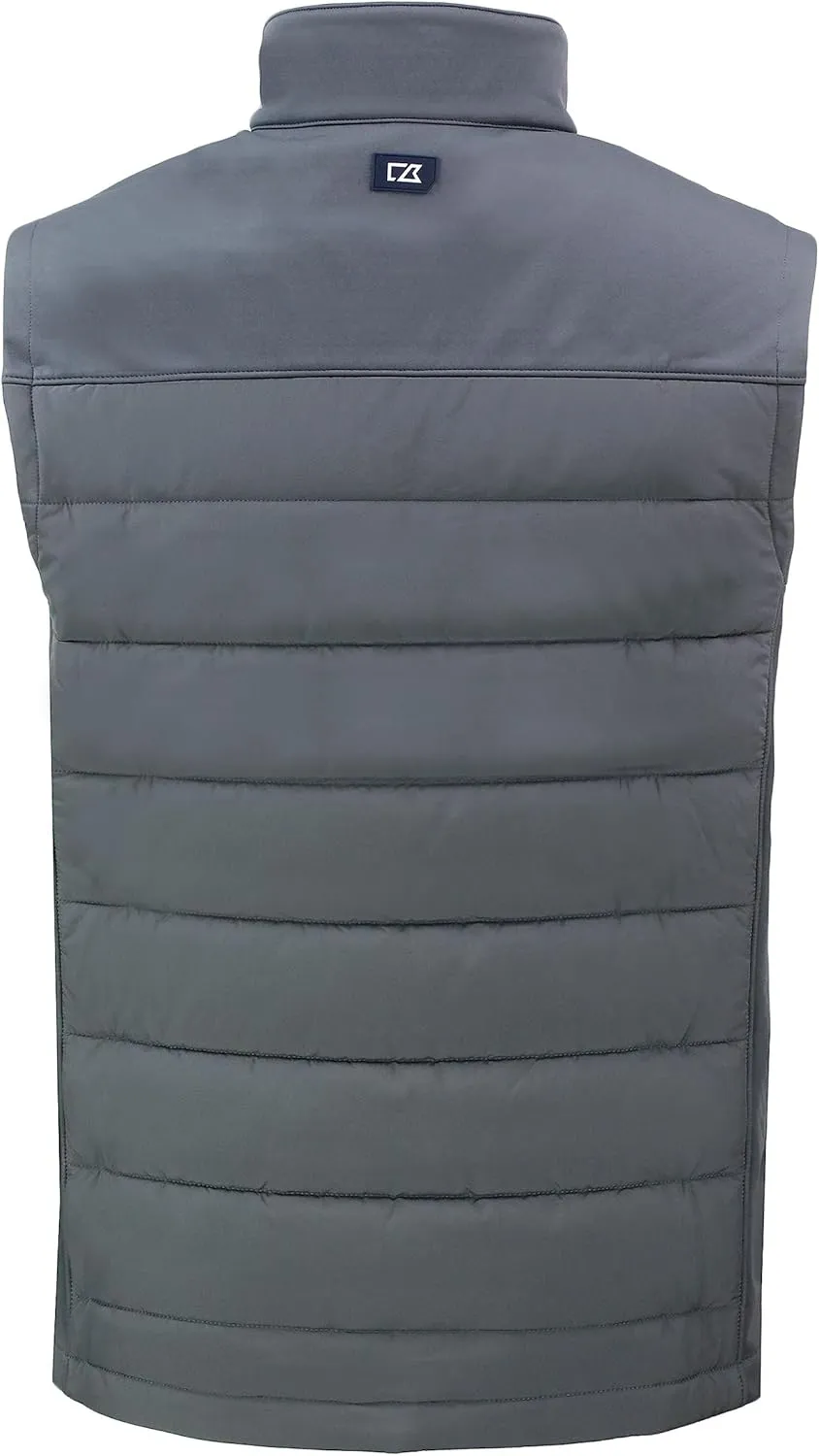 Cutter & Buck Evoke Hybrid Eco Softshell Recycled Mens Full Zip Vest