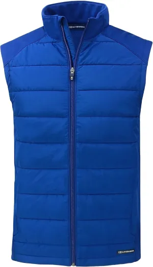 Cutter & Buck Evoke Hybrid Eco Softshell Recycled Mens Full Zip Vest