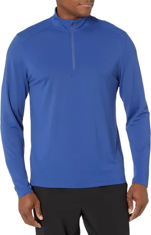 Cutter & Buck Men's Long Sleeve Virtue Eco Pique Recycled Quarter Zip Overknit
