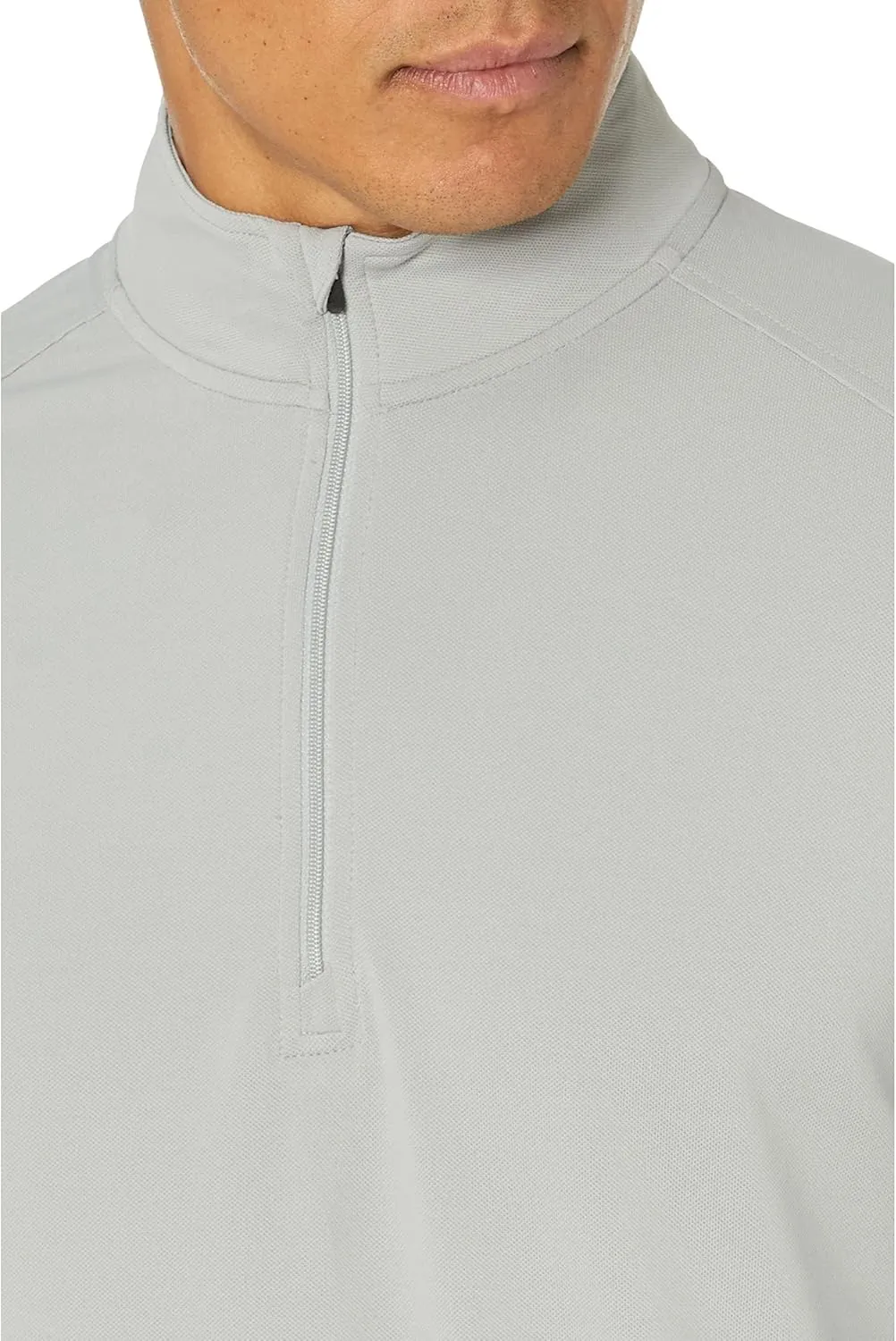 Cutter & Buck Men's Long Sleeve Virtue Eco Pique Recycled Quarter Zip Overknit