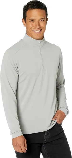Cutter & Buck Men's Long Sleeve Virtue Eco Pique Recycled Quarter Zip Overknit