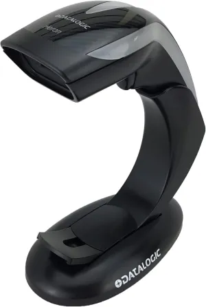 Datalogic Gryphon Datalogic Heron HD3430 Handheld Corded 2D/1D Barcode Scanner/Area Imager, Includes Adjustable AutoSense Stand and USB Cable HD3430-BK