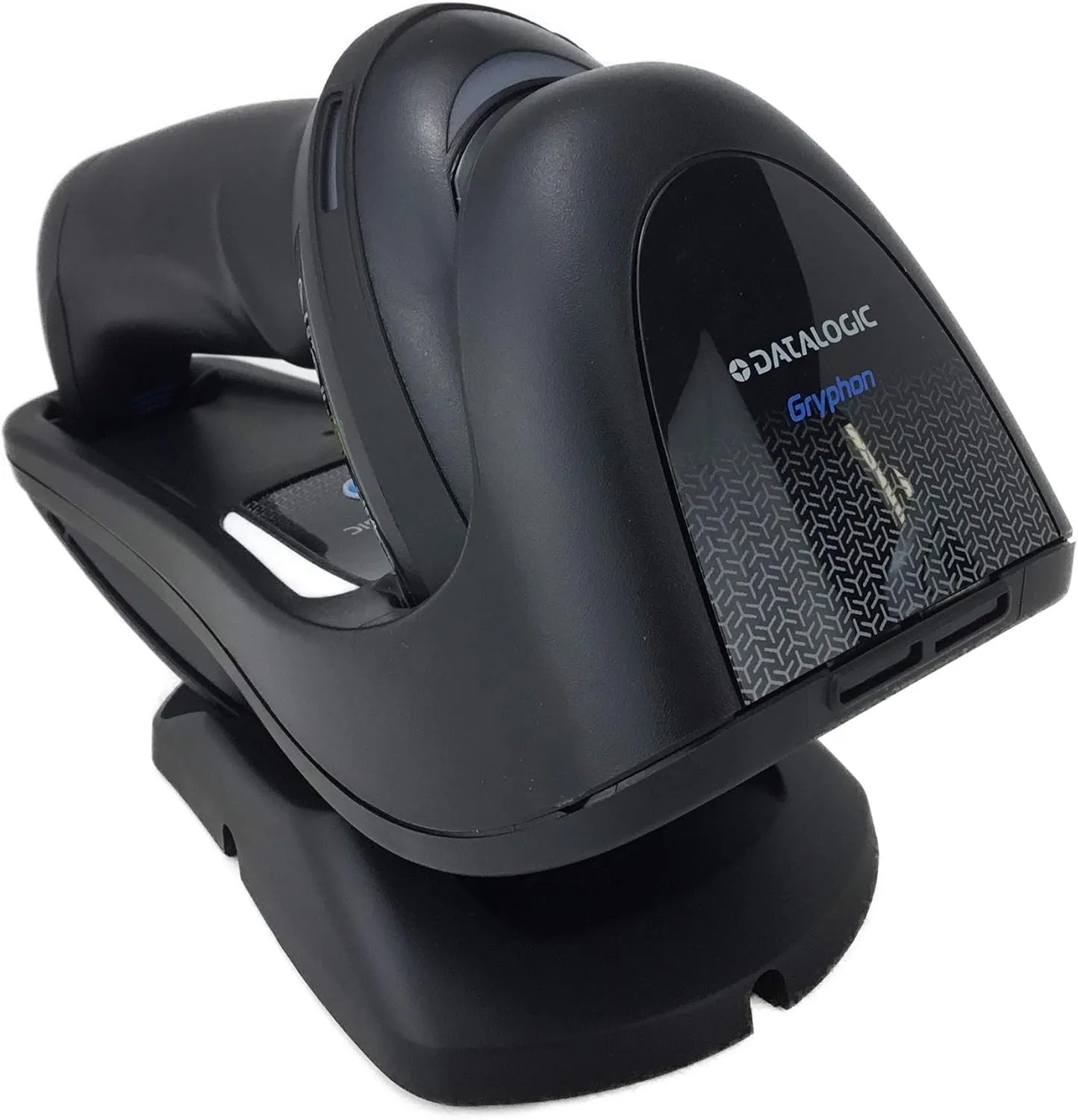Datalogic Gryphon GBT4500-HD (High Density) Omnidirectional 2D/1D Wireless Bluetooth Barcode Scanner/Imager, Includes Adjustable Cradle, Power Supply, RS232 Cable and USB Cord