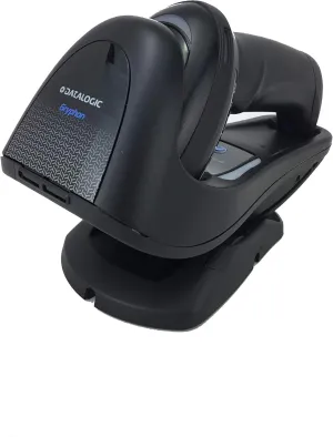 Datalogic Gryphon GBT4500 Omnidirectional 2D/1D Wireless Bluetooth Barcode Scanner/Imager, Includes Adjustable Cradle, Power Supply, RS232 Cable and USB Cord