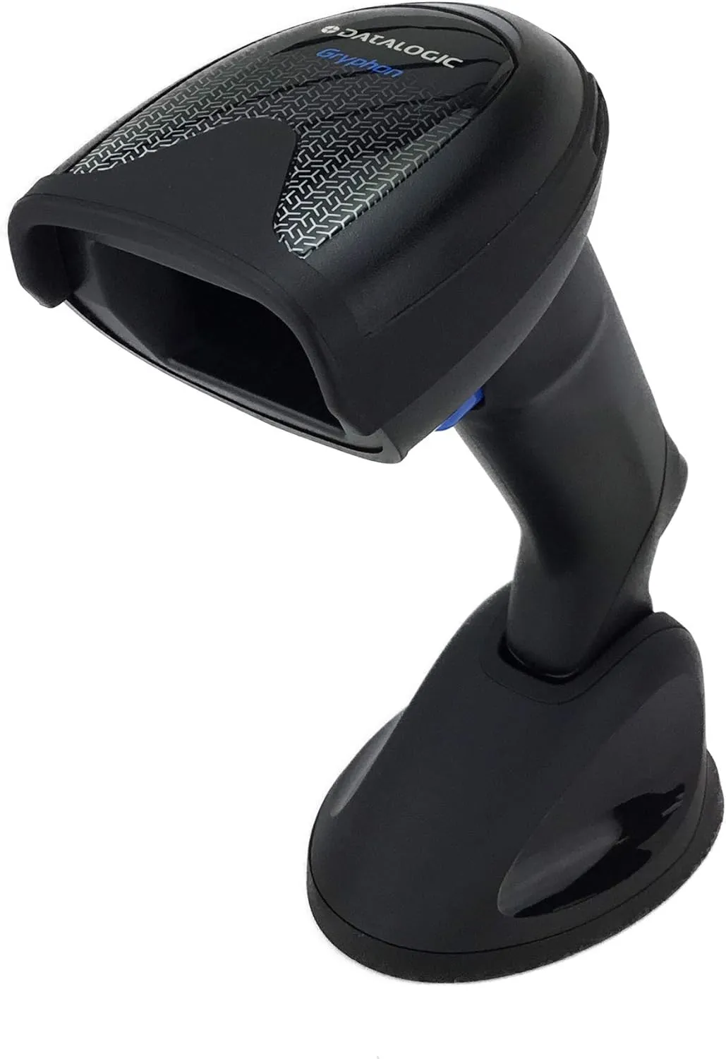 Datalogic Gryphon GD4590-BK-B All-in-One 2D Omnidirectional Reading Barcode Scanner (Permanent Tilting Stand for Handheld or Presentation Mode, Motion Sensing Technology) with USB Cable