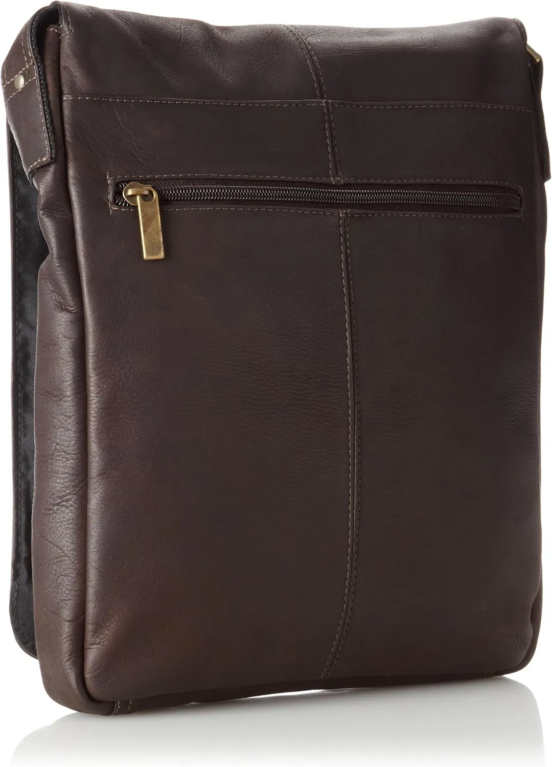 David King & Co. Small Vertical Messenger Bag, Cafe, One Size