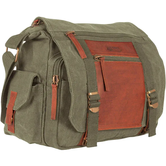 DELUXE CONCEALED-CARRY MESSENGER BAG