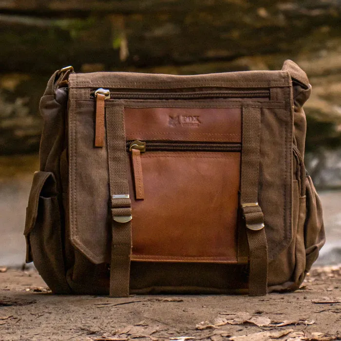 DELUXE CONCEALED-CARRY MESSENGER BAG