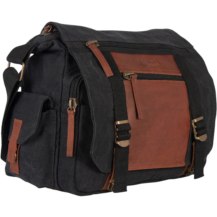 DELUXE CONCEALED-CARRY MESSENGER BAG